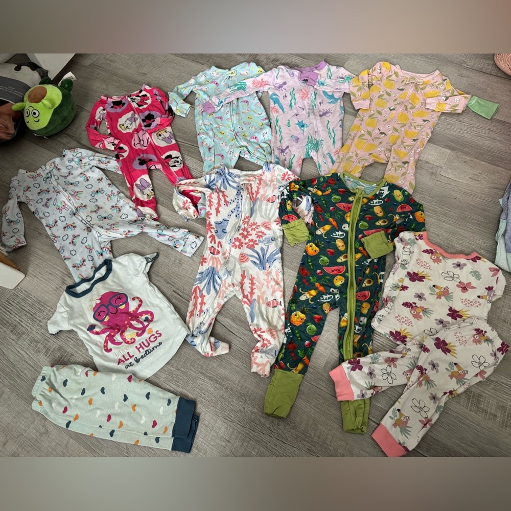 Baby Girls pajamas lot